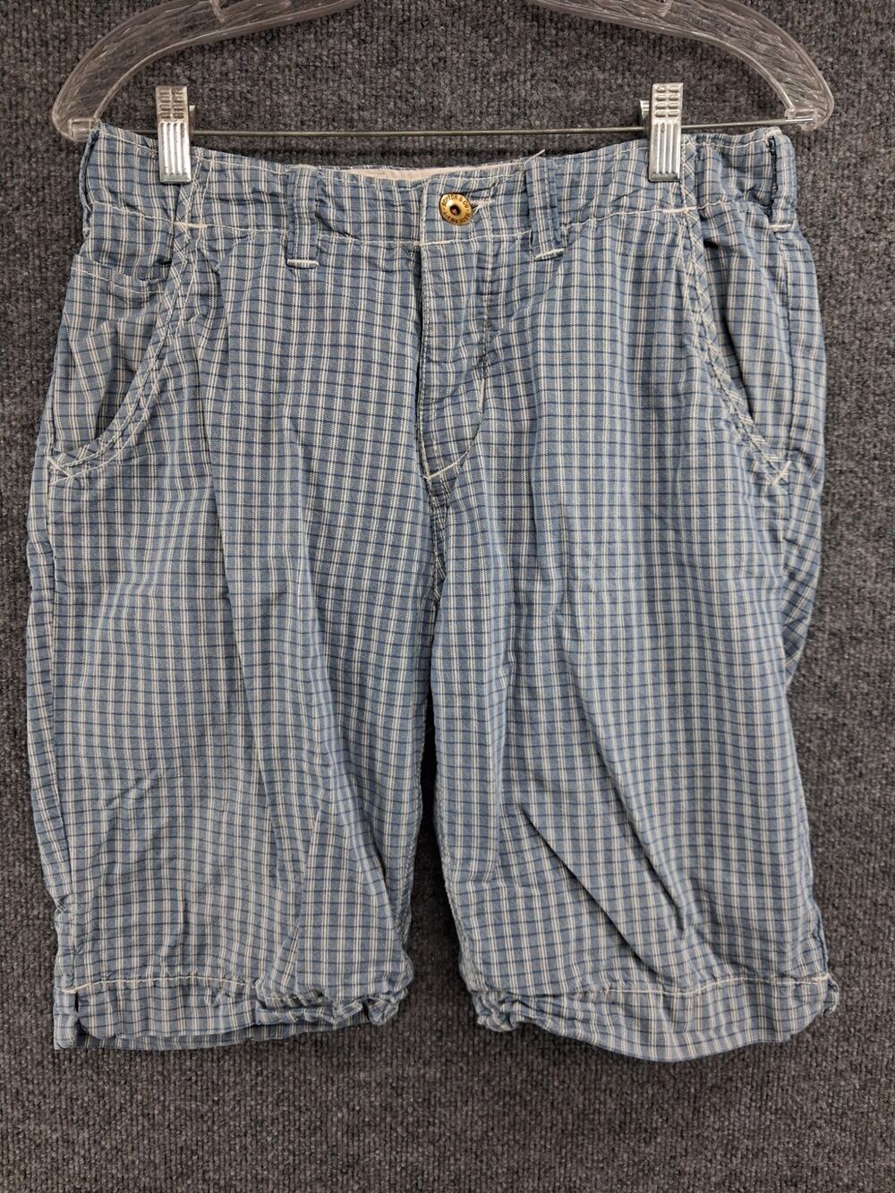 Scotch & Soda Button Fly Shorts Mens 30 Blue